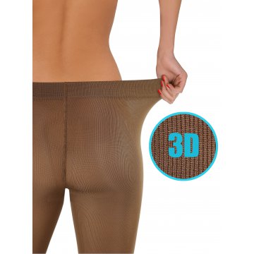 Rajstopy 120 DEN jesienne zimowe ciepłe rajtuzy kryjące bardzo miękkie mikrofibra ARCTICA Avana