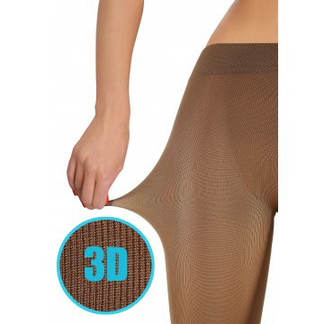 Rajstopy 120 DEN jesienne zimowe ciepłe rajtuzy kryjące bardzo miękkie mikrofibra ARCTICA Avana