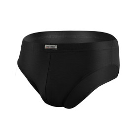 Slipy męskie SM01 wyprofilowane bawełniane Body Concept Czarne