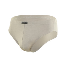 Slipy męskie SM01 wyprofilowane bawełniane Body Concept Jasnobeżowe