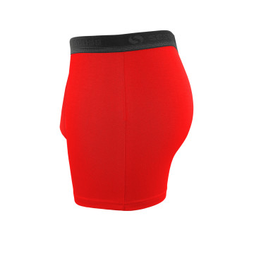 Bokserki męskie BM02 klasyczne bawełniane Czerwone