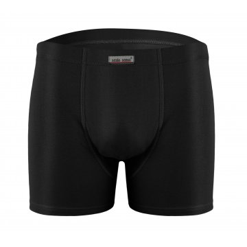 2-PAK Bokserki męskie BM04 bawełniane Biały Czarny