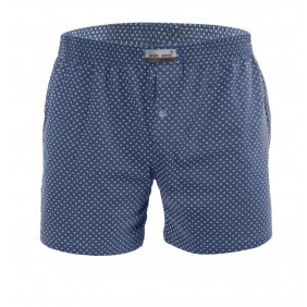 Klasyczne, luźne bokserki męskie PANTHER z rozporkiem na guziczek.