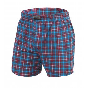 Klasyczne, luźne bokserki męskie PANTHER z rozporkiem na guziczek.