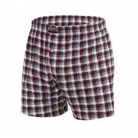 Klasyczne, luźne bokserki męskie PANTHER z rozporkiem na guziczek.