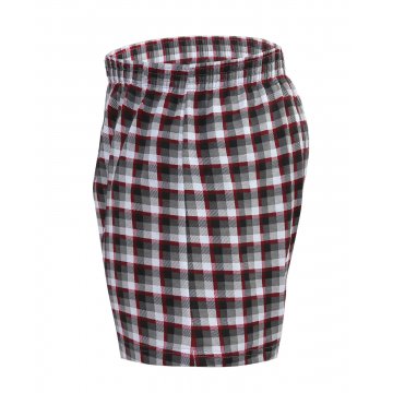 Klasyczne, luźne bokserki męskie PANTHER z rozporkiem na guziczek.