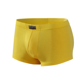 Mini Bokserki męskie BM06 krótkie nogawki micromodal Żółte