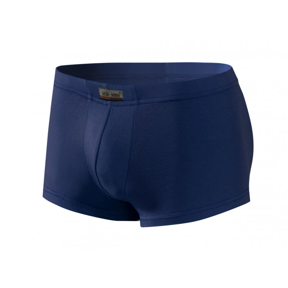 Mini Bokserki męskie BM06 krótkie nogawki micromodal Granatowe