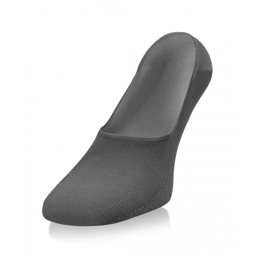 Stopki męskie mokasynki bawełniane anatomiczne Grafitowy