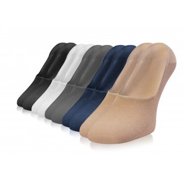 10-PAK Stopki męskie mokasynki bawełniane anatomiczne mix kolorów