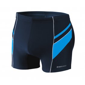 Bokserki kąpielowe męskie wzór BD357 Granatowy