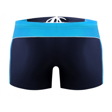 Bokserki kąpielowe męskie wzór BD384 Granatowy