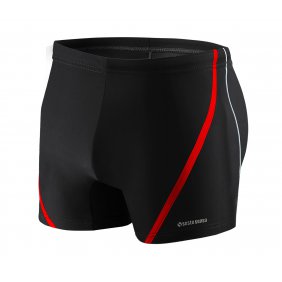 Bokserki kąpielowe męskie wzór BD366 Czarny