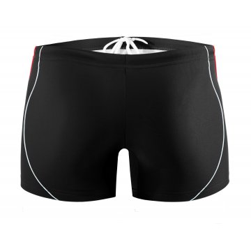 Bokserki kąpielowe męskie wzór BD366 Czarny