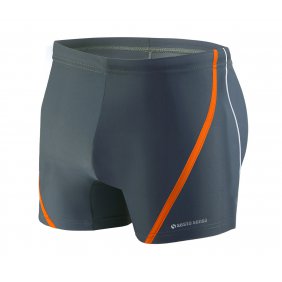 Bokserki kąpielowe męskie wzór BD366 Grafitowy