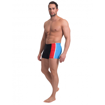 Bokserki kąpielowe męskie wzór BD 368 Czarny