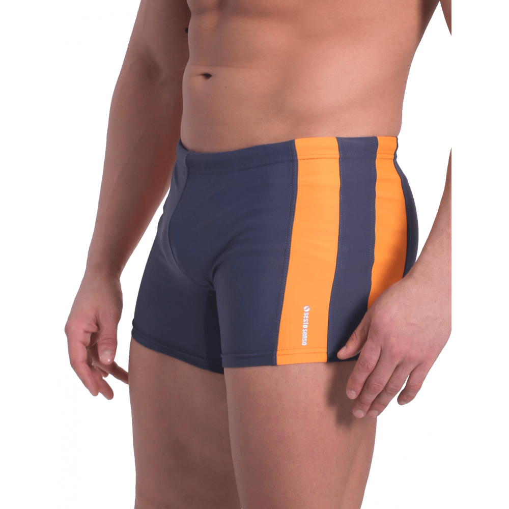 Bokserki kąpielowe męskie wzór BD 369 Grafitowy