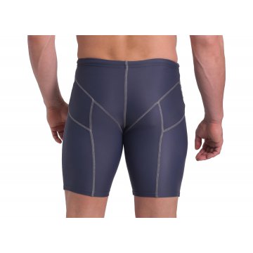 Bokserki kąpielowe długie męskie Shark grafit