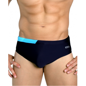 Slipy kąpielowe męskie wzór BD 446 Czarny