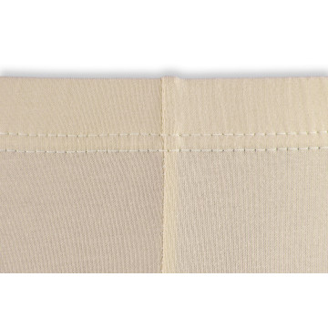 Legginsy damskie sportowe bawełniane kryjące długość 3/4 beżowe