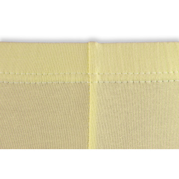 Legginsy damskie sportowe bawełniane kryjące długość 3/4 żółte