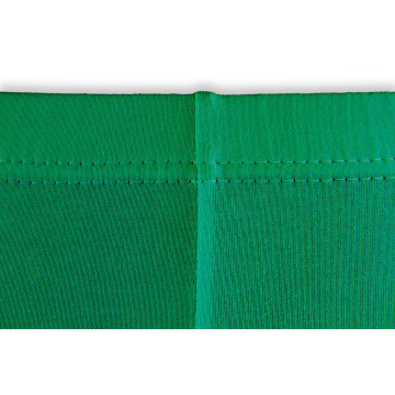 Legginsy damskie sportowe bawełniane kryjące krótkie zielone