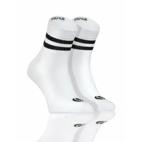 Skarpety sportowe frotte krótkie SKB03 bawełniane Białe