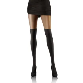 Rajstopy 20/40 DEN  Fashion F07 Czarny