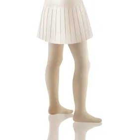 Rajstopy dziewczęce 40 DEN Claudia kolorowe kryjące microfibra  Beżowy