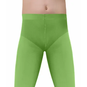 Rajstopy dziewczęce 40 DEN Claudia kolorowe kryjące microfibra Zielony