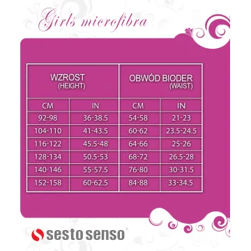 Rajstopy dziewczęce 40 DEN Claudia kolorowe kryjące microfibra Koral