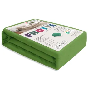 Prześcieradło FROTTE z gumką ciemna zieleń