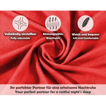 Prześcieradło FROTTE z gumką czerwone