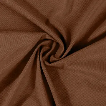 Prześcieradło JERSEY z gumką brązowe