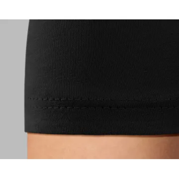 Koszulka damska bawełniana krótki rękaw SS2000 czarna