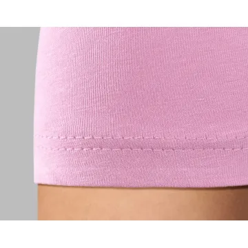 Koszulka damska bawełniana krótki rękaw SS2000 różowa
