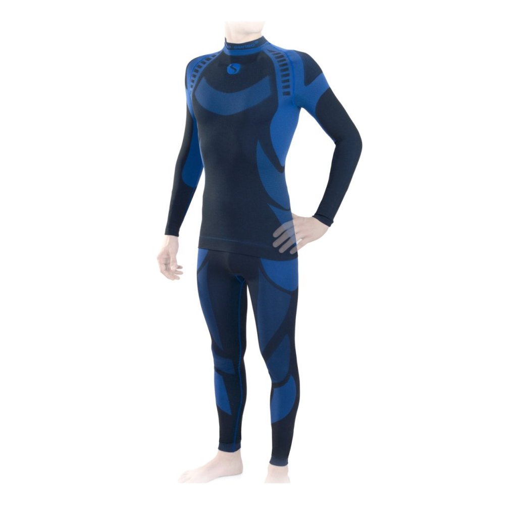 Sesto Senso Komplet Thermo męski długi Granat