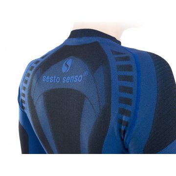 Sesto Senso Komplet Thermo męski długi Granat