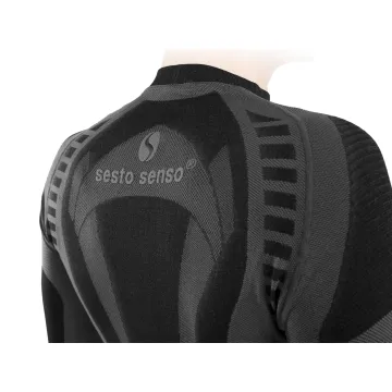 Sesto Senso Komplet Thermo męski długi Grafit