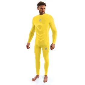 Sesto Senso Komplet Thermo męski długi CL40, CL42 Żółty