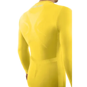 Sesto Senso Komplet Thermo męski długi CL40, CL42 Żółty
