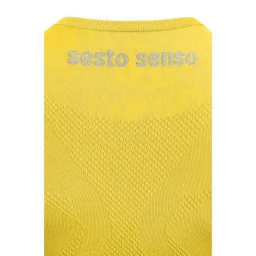 Sesto Senso Komplet Thermo męski długi CL40, CL42 Żółty