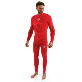 Sesto Senso Komplet Thermo męski długi CL40, CL42 Czerwony