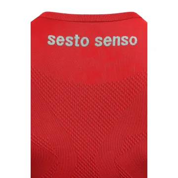 Sesto Senso Komplet Thermo męski długi CL40, CL42 Czerwony