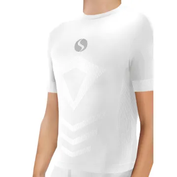 Koszulka chłopięca Thermo Active CL39 krótki rękaw biała