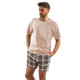 Piżama męska Krótka 2576/53 Beż