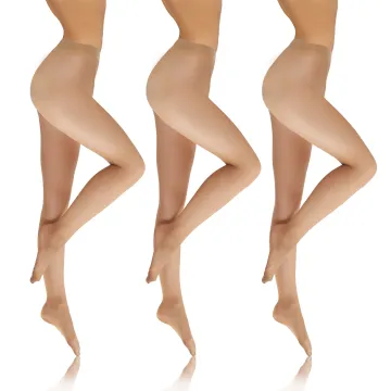 3-PAK Rajstopy damskie CARAIBI 8 DEN cienkie bezmajtkowe Miele