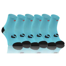 3-PAK Skarpety Sportowe Uniwersalne SPORT SOCKS SKB01 Turkus