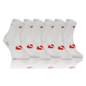 3-PAK Skarpety Sportowe Uniwersalne SPORT SOCKS SKB01 Białe