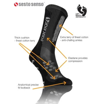 3-PAK Skarpety Sportowe Uniwersalne SPORT SOCKS SKB02 Czarne